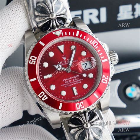 chrome hearts rolex red dial|Rolex Oyster.